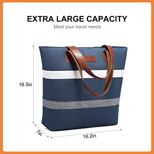 Sucipi Jumbo Insulated Cooler Bag with Thermal Foam Insulation. Soft Cooler Makes a Perfect Insulated Grocery Bag, Food Delivery Bag, Travel Cooler bag, or Beach Cooler