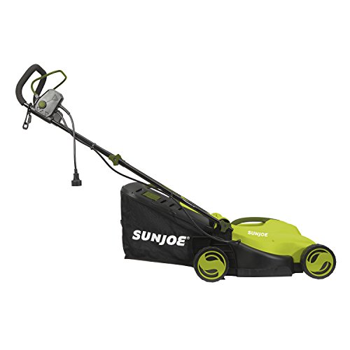 Sun Joe MJ400E 12-Amp 13-Inch Electric Lawn Mower w/ Grass Collection Bag