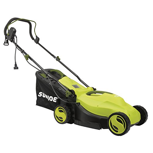 Sun Joe MJ400E 12-Amp 13-Inch Electric Lawn Mower w/ Grass Collection Bag