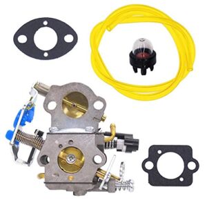 fitbest carburetor for husqvarna 455e 455 rancher 460 461 walbro wta-29 gas chainsaws replaces 544883001 544888301