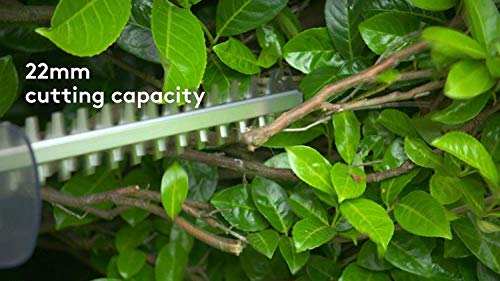 40V Hedge Trimmers - 20In Cordless Hedge Trimmer Rotating Multi-Function Handle Hedge Cutter with Battery and Charger