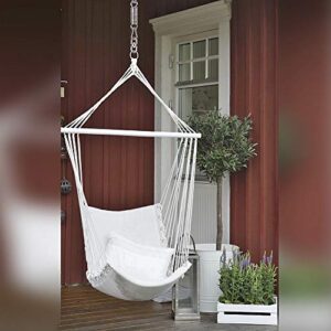 WAREMAID Hammock Chair Hanging Kit Swing Spring Hardware, Heavy Duty Suspension Swivel Hanger Hook for Punching Bags, Heavy Bag, Hanging Chair, Swing Seat, Rocking Seat, Porch Swing, Garden, 550 LB