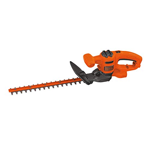 BLACK+DECKER Electric Leaf Blower, 7-Amp (LB700) & Electric Hedge Trimmer, 16-Inch (BEHT100)