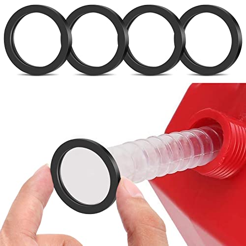 AITRIP 10 Pieces Replacement Gas Gaskets Gas Can Spout Gaskets Fuel Washer Seals Rubber Fuel Can Spout Seals Compatible with Most Gas Can Spout