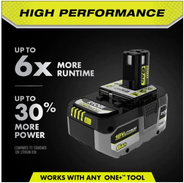 ONE+ 18V 6.0 Ah Lithium-Ion HIGH Performance Battery