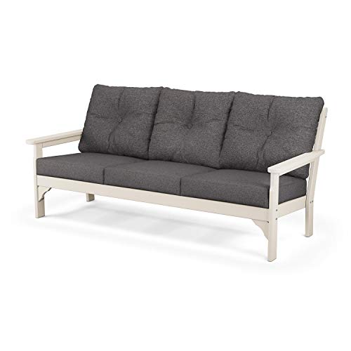 Vineyard Deep Seating Sofa (Sand/Ash Charcoal)