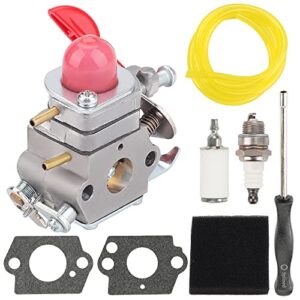 hayskill 530071811 carburetor for poulan pro pp025 pp125 p4500 p4500f pp258tp pp25e trimmer 358791010 craftsman weedeater 25cc pole saw replace zama c1u-w19