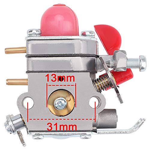 Hayskill 530071811 Carburetor for Poulan Pro PP025 PP125 P4500 P4500F PP258TP PP25E Trimmer 358791010 Craftsman Weedeater 25cc Pole Saw Replace ZAMA C1U-W19