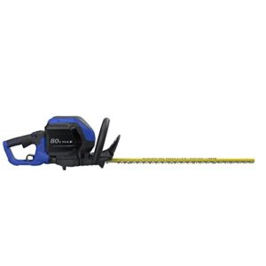 kobalt 80-volt max 26-in dual cordless hedge trimmer (battery included)
