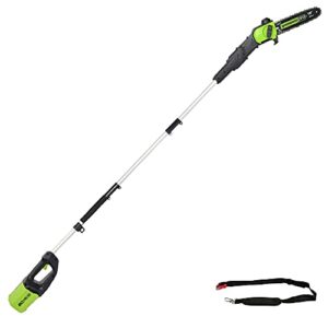 Greenworks Pro 80V 10 inch Brushless Cordless Polesaw, Tool Only, PS80L00