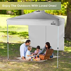 Britech Canopy Tent Sidewall Only (White) – Fire Retardant Certified Canopy Sidewalls 10x10 – Easy to Set Up Canopy Sun Walls – Durable and Stable Side Walls for Canopy