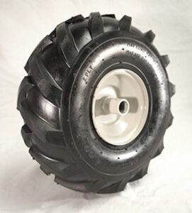 11 x 4.00 x 4 tractor tread tire & rim with 3/4 inch hub – craftsman & troy-bilt tiller replacement wheel