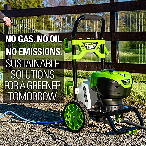 Greenworks PRO 2300 PSI TruBrushless (2.3 GPM) Electric Pressure Washer (PWMA Certified)