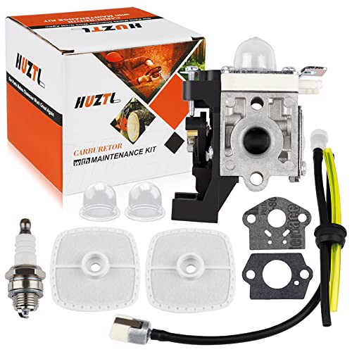 HUZTL Carburetor for Echo SRM225 GT225 SRM GT 225 GT225i GT225L PAS225 PE225 PPF225 SHC225 String Trimmer Carburetor Parts with Fuel line Spark Plug Repair Kit