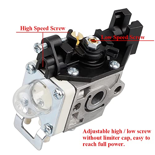 HUZTL Carburetor for Echo SRM225 GT225 SRM GT 225 GT225i GT225L PAS225 PE225 PPF225 SHC225 String Trimmer Carburetor Parts with Fuel line Spark Plug Repair Kit