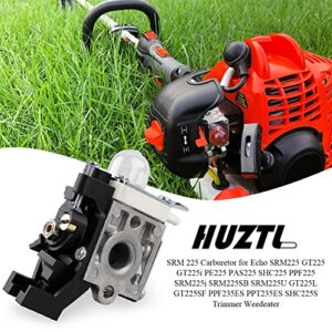 HUZTL Carburetor for Echo SRM225 GT225 SRM GT 225 GT225i GT225L PAS225 PE225 PPF225 SHC225 String Trimmer Carburetor Parts with Fuel line Spark Plug Repair Kit