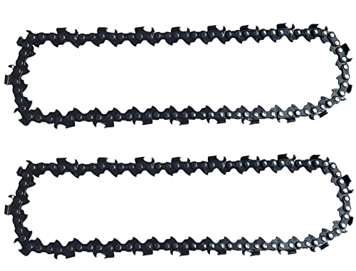 Opuladuo 2PC 6 Inch Chainsaw Chain, Replacement Chain for BLACK+DECKER Alligator Lopper LLP120, LLP120B, LP1000, NLP1800 Chain Saw - 1/4" - .050" - 42 DL