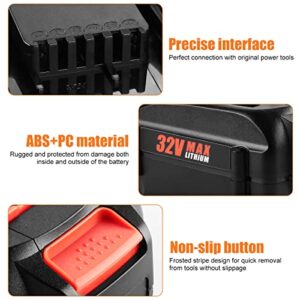 ANTRobut 32V WA3537 Lithium Battery for Worx 32V Tools WG175.1 WG275 WG575.1 WG924.4 Replacement Worx 32V Battery