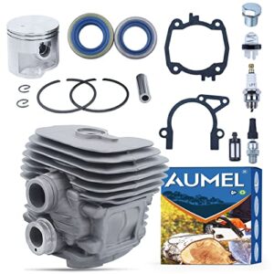 aumel 50mm cylinder piston gaskets kit for stihl ts410 ts420 ts 410 420 cut-off saw replace 4238 020 1202.