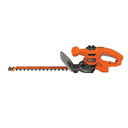 BLACK+DECKER Hedge Trimmer, Dual-Action Blade, 16-Inch (BEHTS125)