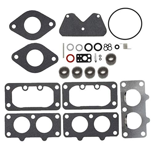 AUTOKAY Carburetor Overhaul Carb Rebuild Kit 406777 407777 405777 for Briggs and Stratton 40H700 446700 442577 445777 446777 405777 407677 407677 44677A Vertical Engine Riding Lawn Mower