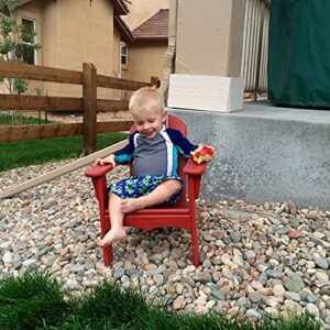 Little Colorado Classic Toddler Adirondack Chair – Easy Assembly Kids Adirondack Chair/Safe for Children/Handcrafted in The USA (Unfinished)