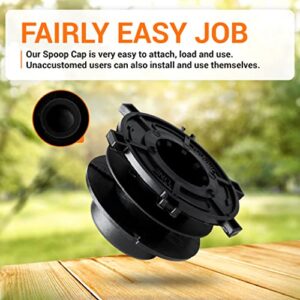 BlueStars Trimmer Head Spool Cap Cover for Autocut 25-2 Stihl FS90R FS44 FS56 FS90 FS100RX FS110R FS120R FS130R FS240R FS56C FS55 FS55R FS55RC String Trimmer Weed Whacker - Pack of 6