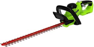 greenworks 40v 24″ cordless hedge trimmer (1″ cutting capacity), tool only