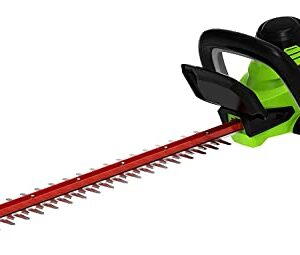 Greenworks 40V 24" Cordless Hedge Trimmer (1" Cutting Capacity), Tool Only