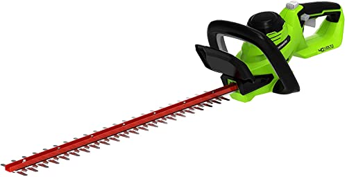 Greenworks 40V 24" Cordless Hedge Trimmer (1" Cutting Capacity), Tool Only