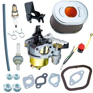 Ruma Air Filter Spark Plug Carburetor Kit for Honda GX120 GX160 GX200 5.5Hp 6.5Hp Engine Harbor Freight 212 173 R210 196cc 208cc 212cc Engine and More