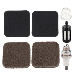 butom (pack of 2 air filter maintenance kit for fs75 fs80 fs85 fs80r fs85r bg75 fh75 hl75 ht75 km85 hs75 hs80 hs85 ht70 trimmer weed eater
