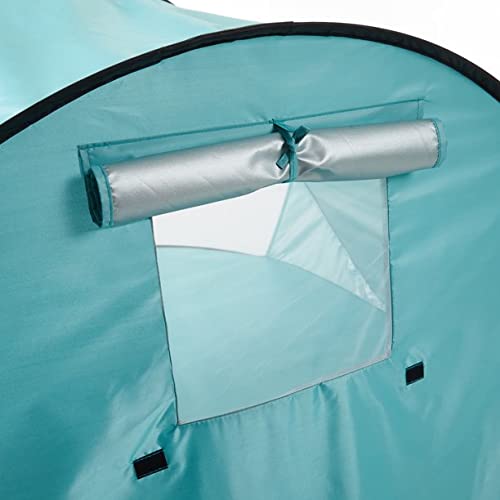 Beach House Canopy Pop up Shade Tent with Carry Bag,UPF 30+ Sun Protection,Teal,58"x69"