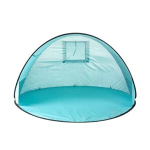 Beach House Canopy Pop up Shade Tent with Carry Bag,UPF 30+ Sun Protection,Teal,58"x69"