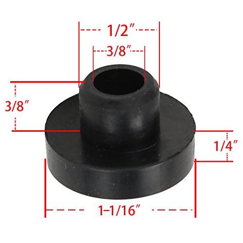 HIPA (Pack of 3) 46-6560 104047 Fuel Tank Bushing fits for John Deere Toro Wheel Horse Riding Mower Lawn Tractor