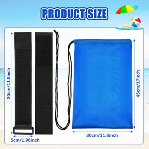 Summer Large Canopy Sand Bags Blue Sand Bags Weights Portable Weights for Canopy Legs Beach Umbrella Sand Bag Heavy Duty Sandbag for Tent Outdoor Instant Canopies Holiday Supplies (2 Pieces)