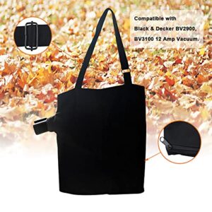 5140125-95 Leaf Blower Vacuum VAC Shoulder Bag - Compatible with Black & Decker Replaces 5140117-99, Fits BV2900 BV3100