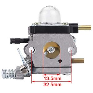 Hipa C1U-K54A Carburetor for Mantis Tiller 7210 7222 7222E 7222M 7225 7230 7234 7240 7920 7921 7924 7925 7228 Cultivator C1U-K82 Maintenance Kit