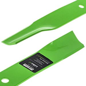 8TEN LawnRAZOR Mower Blade Set for Exmark Toro Quest Series TimeCutter Z4200 Z4220 42 inch Deck 110-6568-03 (Medium Lift)