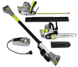 earthwise 2-in-1 convertible pole hedge trimmer