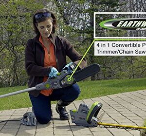 Earthwise 2-in-1 Convertible Pole Hedge Trimmer