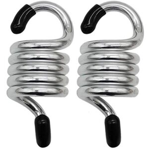 porch swing springs hammock-chair spring – 1500lbs heavy duty suspension hangers ceiling mount porch swings (2pcs 750lbs compact new version)