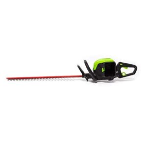 Greenwork Pro HT60B00 60-Volt Max 24-in Dual Cordless Electric Hedge Trimmer (Bare Tool Only, Battery and Charger Not Included)