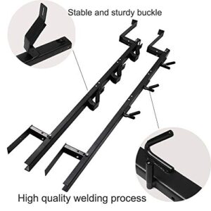 Hodenn 3 Place Trimmer Rack Fit for Enclosed Trailers Racks