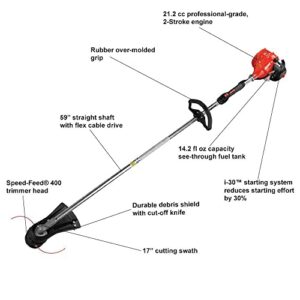 Echo 21.2Cc Straight Shaft Trimmer With I-30 Starter