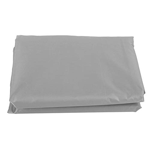 Oumefar 3 Seater Swing Cushion Waterproof Outdoor Lightweight Swing Seat Cover for Patio(Gray)