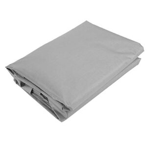 Oumefar 3 Seater Swing Cushion Waterproof Outdoor Lightweight Swing Seat Cover for Patio(Gray)