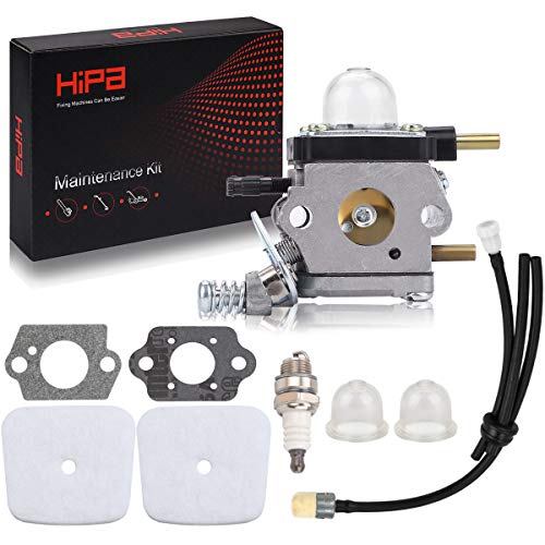 Hipa C1U-K54A Carburetor with Repower Kit for 2-Cycle Mantis Tiller/Cultivator 7222 7222E 7222M 7225 7230 7234 7240 7920 7924 Echo TC-210 HC-1500