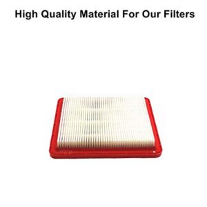 MOWFILL 2 Pack 17211-Z8B-901 Air Filter Replace for Honda GCV160LAO GCV190LA GC190LA HRR216 HRB216 HRB217 HRC216 HRS216 HRT216 HRX217 HRZ216 Lawn Mower EB2800I EG2800I Generator Air Cleaner Element