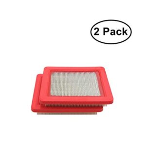 MOWFILL 2 Pack 17211-Z8B-901 Air Filter Replace for Honda GCV160LAO GCV190LA GC190LA HRR216 HRB216 HRB217 HRC216 HRS216 HRT216 HRX217 HRZ216 Lawn Mower EB2800I EG2800I Generator Air Cleaner Element